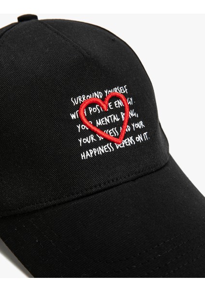 Cap Şapka Slogan Işlemeli modelleri