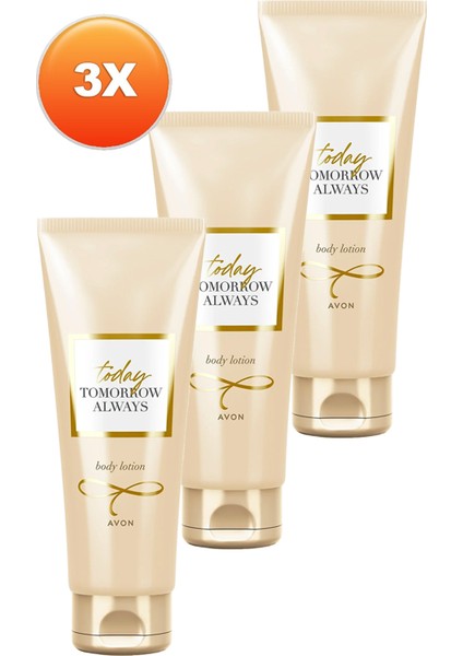 TTA Today Kadın Vücut Losyonu 125 Ml. Üçlü Set