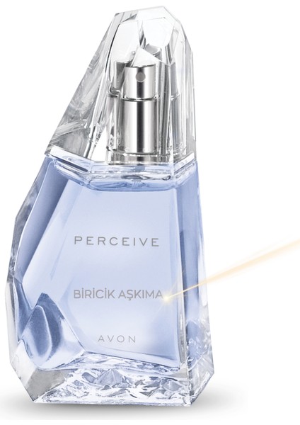 Biricik Aşkıma Yazılı Perceive Kadın Parfüm ve Hediye Kutulu Paket