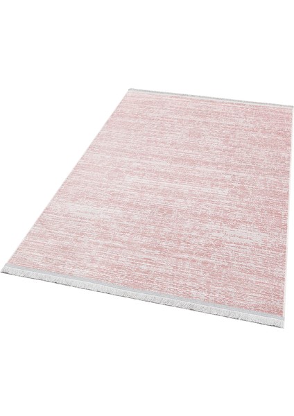 Sateen St 09 Pınk Hav Toz Vermez Yıkanabilir Kaymaz Ince Dokuma Modern ve Şık Makine Dokuması Halı modelleri