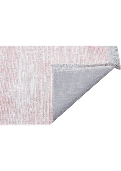 Sateen St 09 Pınk Hav Toz Vermez Yıkanabilir Kaymaz Ince Dokuma Modern ve Şık Makine Dokuması Halı fırsatları