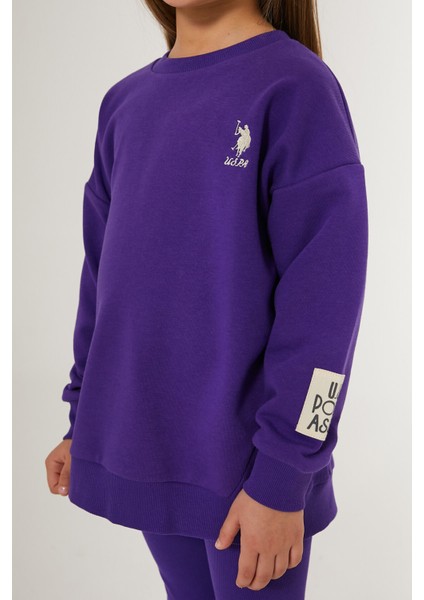 Mor Uzun Kol Kız Çocuk Takım fırsatları