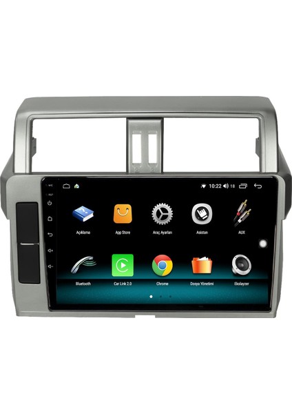 Toyota Rav4 Android 13 Multimedya Carplay 4gb RAM+64GB HDD 2014 Navigasyon Ekran
