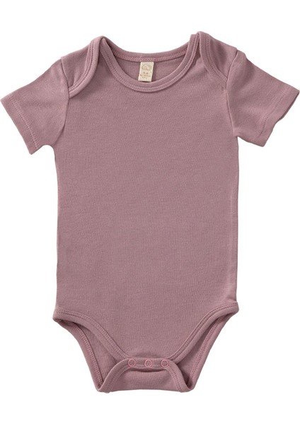 Tiny Lamb Softly Colors Kısa Kol Bodysuit Takımı - 4 Parça | Çok Renkli Alttan Çıtçıtlı Zıbın Body