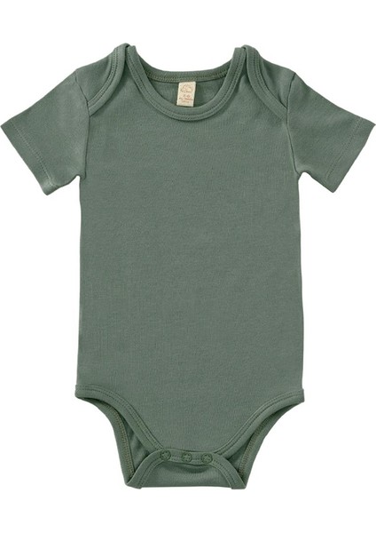 Tiny Lamb Softly Colors Kısa Kol Bodysuit Takımı - 4 Parça | Çok Renkli Alttan Çıtçıtlı Zıbın Body