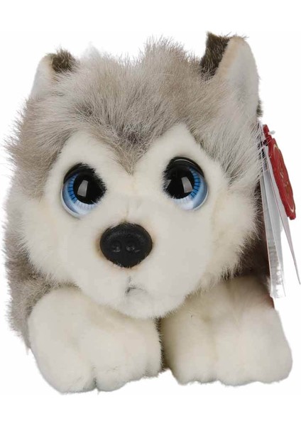 Peluş Köpek Husky 25 cm