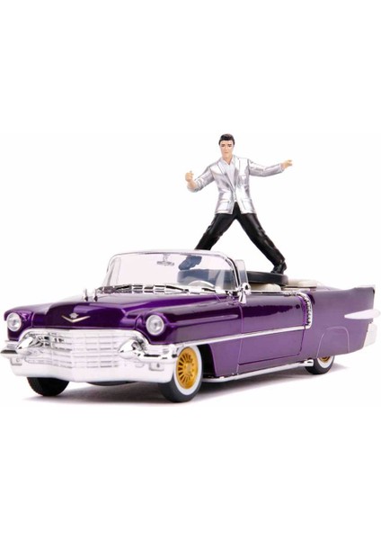 Jada 1956 Elvis Presley Cadillac 1:24