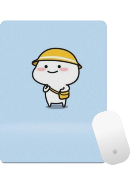 Baskıtech Minik Gezgi Baskılı Bilek Destekli Mouse Pad