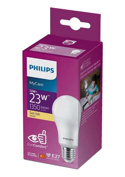 Ledbulb 13-23W E27 3000K Sarı Işık LED Ampul