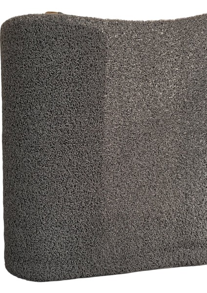 Kaydırmaz Kıvırcık Gri Paspas En: 120CM
