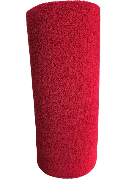 Kaydırmaz Kıvırcık Kırmızı Paspas En: 120CM modelleri