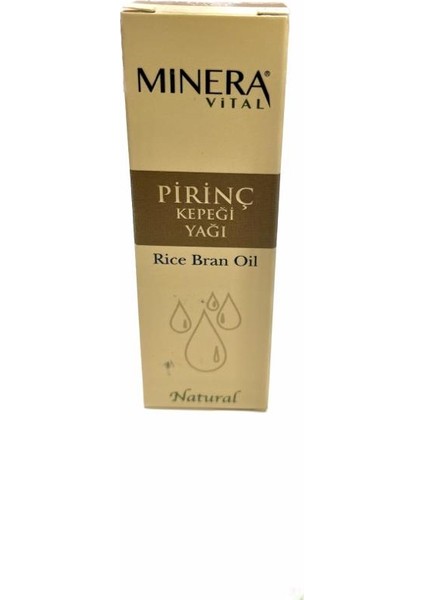 Pirinç Kepeği Yağı 20 ml