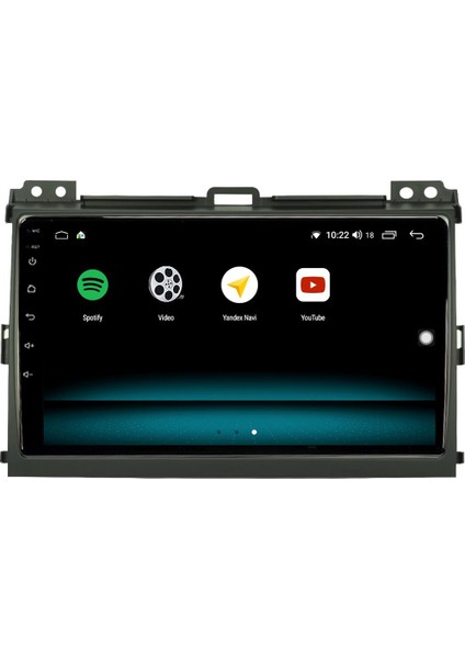 Toyota Prado Android 13 Multimedya Carplay 4gb RAM+64GB HDD 2004-2008 Navigasyon Ekran