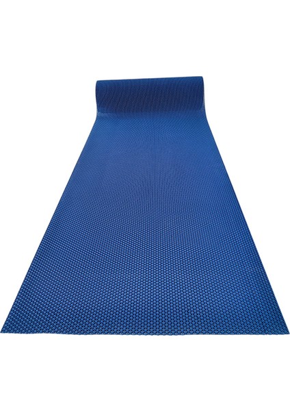 Kaydırmaz Mavi Yıldız Paspas En: 90CM