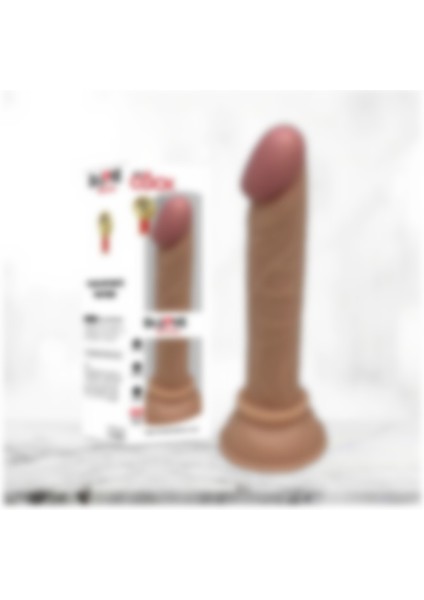 Erolife 13 cm Gerçekçi Vantuzlu Realistik Penis Anal Vajinal Dildo