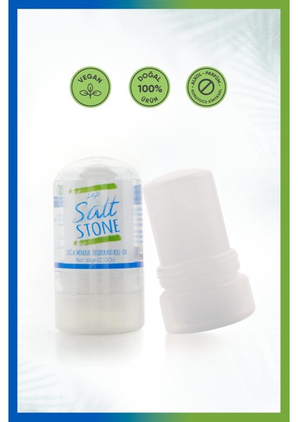 Salt Stone Doğal Mineral Deodorant Roll-On 60 gr