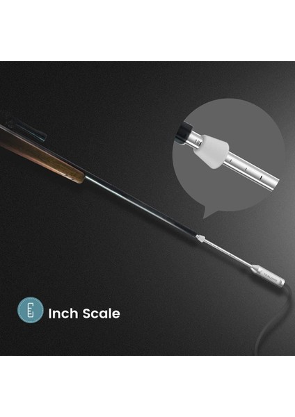 Rifle Boroskop, 0.2 Inc Çubuk Dijital Sılah Temizleme Kamerası