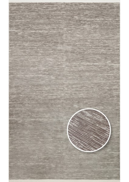 Shade Shd Plaın Dark Grey Hav Toz Vermez Yumuşak Dokulu Sade Desenli Makine Dokuması Halı