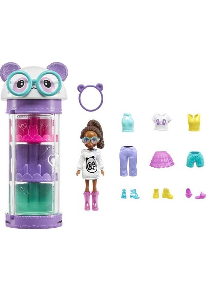 HKW04 Polly Pocket Moda Eğlencesi Oyun Setleri-Mattel