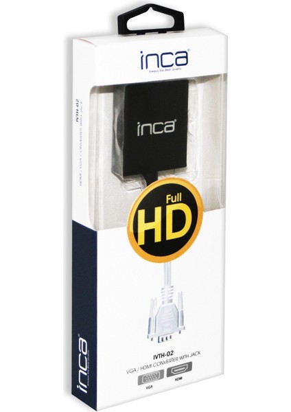 Ivth-02 VGA To Hdmı Çevirici + USB Adaptörü