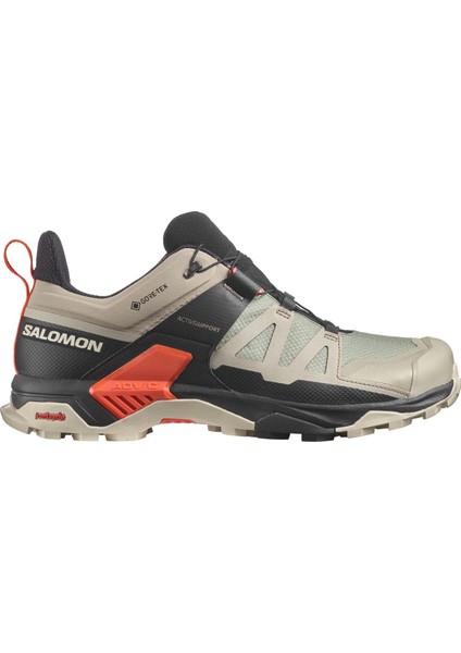 x Ultra 4 Gore-Tex Erkek Outdoor Ayakkabı Black/vintage Kaki/cherrytomato