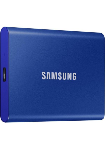 T7 1tb MU-PC1T0H/WW 1050MB-1000MB/SN USB 3.2 Gen2 Harici SSD Mavi 3 Yıl Samsung Turkıye Garantili