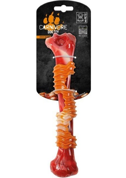 Carnivore Stick Dog Toy Pastırma Aromalı Kemirme Oyuncağı, Kemik