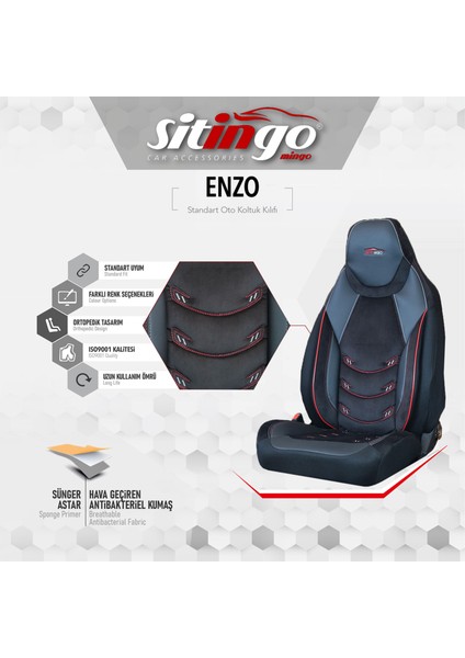 Enzo Binek Oto Koltuk Kılıfı fırsatları