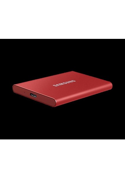 T7 2tb MU-PC2T0R/WW 1050MB-1000MB/SN USB 3.2 Gen2 Harici SSD Kırmızı 3 Yıl Samsung Turkıye Garantili