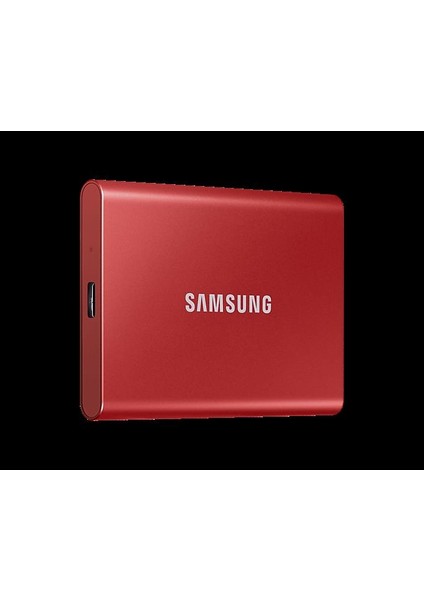 T7 2tb MU-PC2T0R/WW 1050MB-1000MB/SN USB 3.2 Gen2 Harici SSD Kırmızı 3 Yıl Samsung Turkıye Garantili