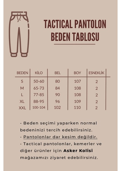Tactical Su Itici Likralı Pantolon - Trekking Outdoor Pantolon - Bej Siyah Haki