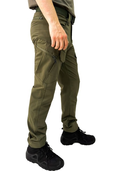 Tactical Su Itici Likralı Pantolon - Trekking Outdoor Pantolon - Bej Siyah Haki modelleri
