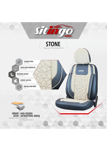 Stone Binek Oto Koltuk Kılıfı fırsatları