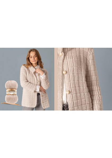 Angora Gold El Örgü Ipi 500GR - 161 Açık Pembe