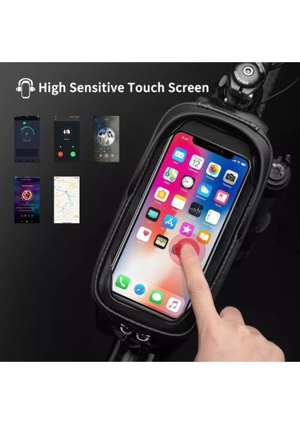 Bisiklet Dokunmatik Telefon Çantası Su Geçirmez fırsatları