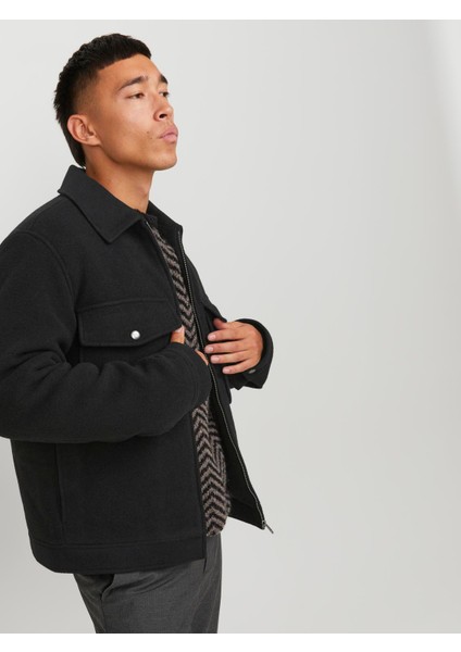 Yün Karışımlı Mevsimlik Ceket - Blubaxter fırsatları