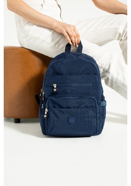 Madya, Krinkıl Kumaş Kadın Sırt Çanta