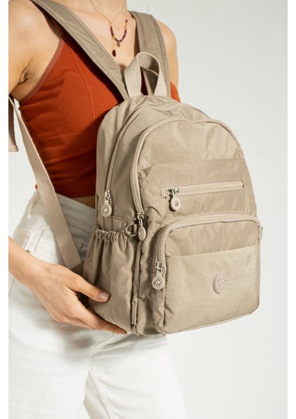 Madya, Krinkıl Kumaş Kadın Sırt Çanta