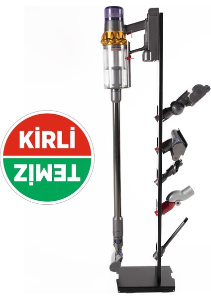 Dyson Gen5 Detect Uyumlu Dikey Süpürge Standı Dyson V15 - V12 - V11 - V10 - V8 Modellere Uyumlu