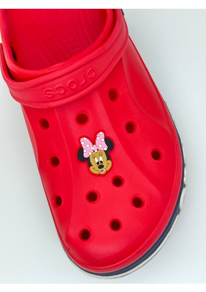 Sağlıkçı Shopping Minnie Mouse 4 Temalı Jibbitz Crocs Terlik Süsü