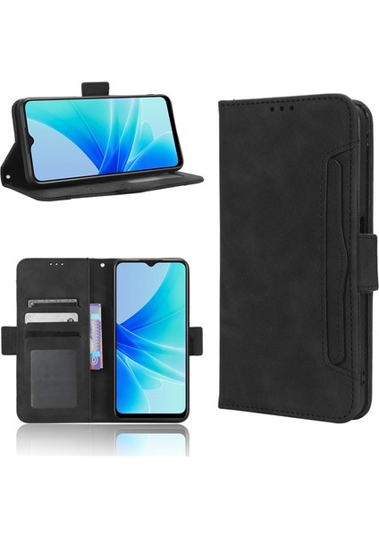 Oppo A77 4g Kart Yuvalı Deri Telefon Kılıfı (Yurt Dışından)