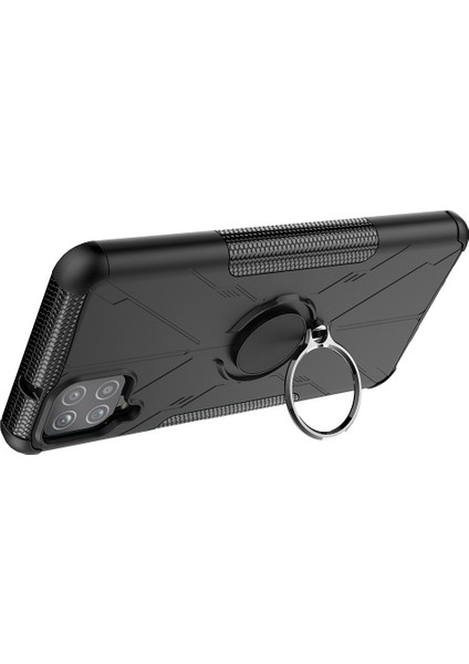 Samsung Galaxy A12 Halkalı Standlı Telefon Kılıfı (Yurt Dışından) modelleri
