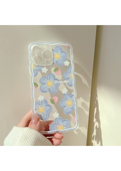 Iphone 13 Mini Temizle Çiçek Telefon Kılıfı (Yurt Dışından)