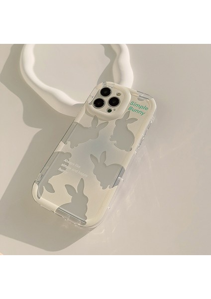 Telefon Kılıfı Iphone 12 Şeffaf Tavşan Telefon Kılıfı (Yurt Dışından) fiyatları