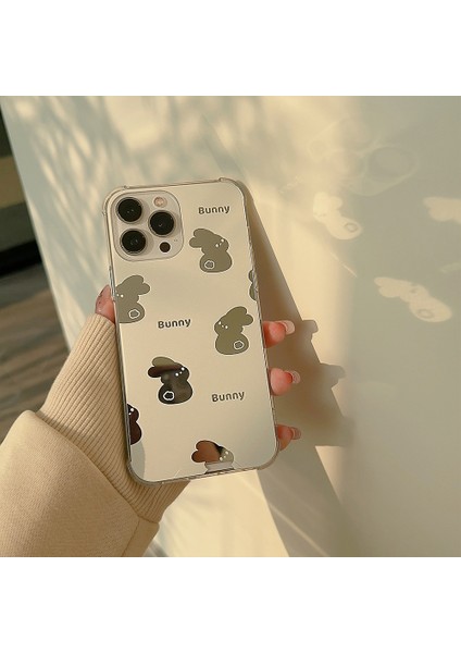 Telefon Kılıfı Iphone 14 Ayna Tavşan Telefon Kılıfı (Yurt Dışından) modelleri
