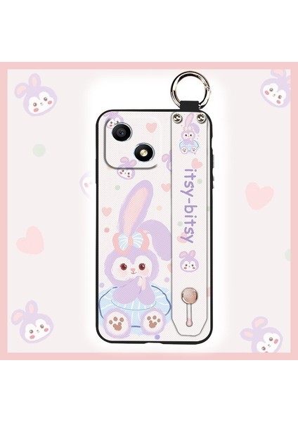 Telefon Kılıfı Huawei Honor Play 30 Bileklikli Karikatür Telefon Kılıfı (Yurt Dışından)