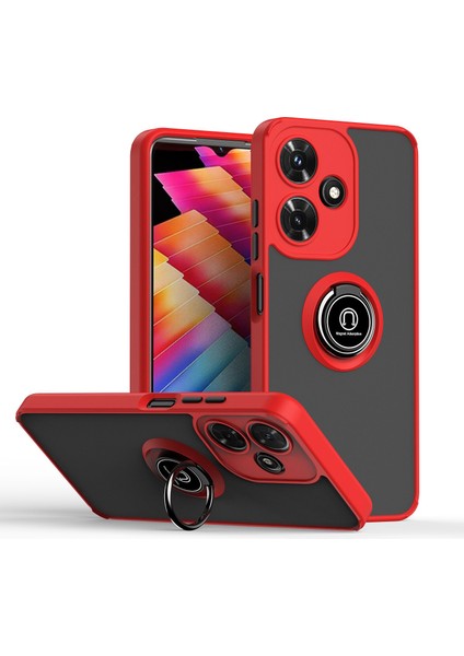 Infinix Hot 20 5g Halka Tutuculu Darbeye Dayanıklı Telefon Kılıfı (Yurt Dışından)