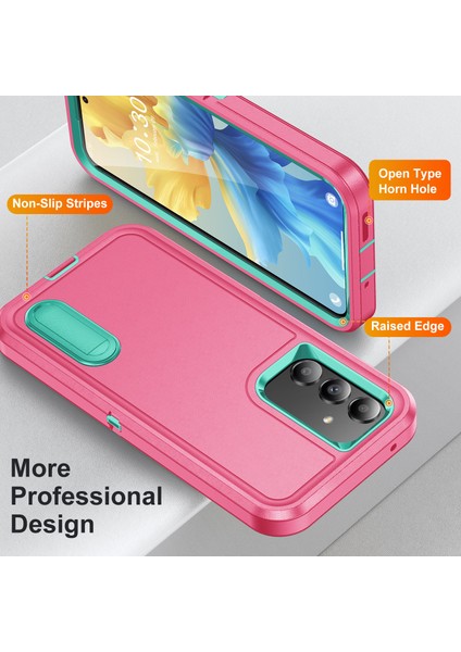 Motorola Moto Edge 30 Pro Standlı Sağlam Kauçuk Telefon Kılıfı (Yurt Dışından) fiyatları