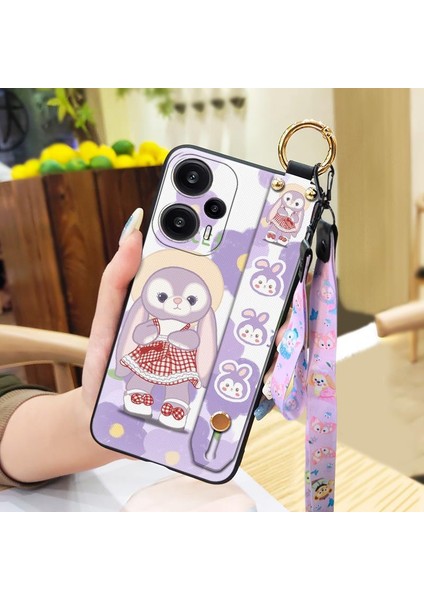 Telefon Kılıfı Redmi Note12 Turbo Bileklikli Karikatür Telefon Kılıfı (Yurt Dışından)