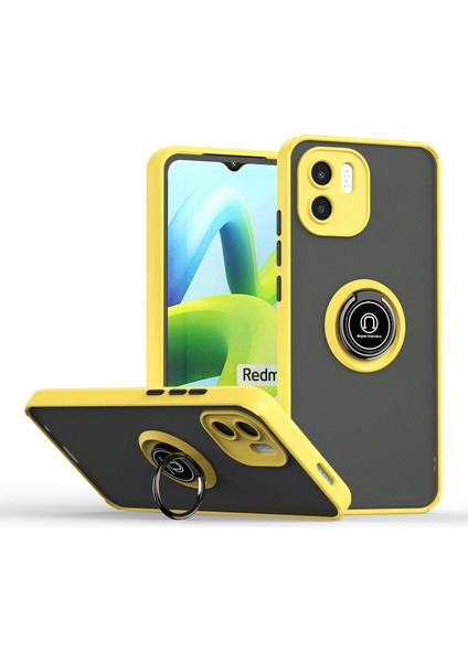 Xiaomi Redmi A1 Plus Halka Tutuculu Darbeye Dayanıklı Telefon Kılıfı (Yurt Dışından)